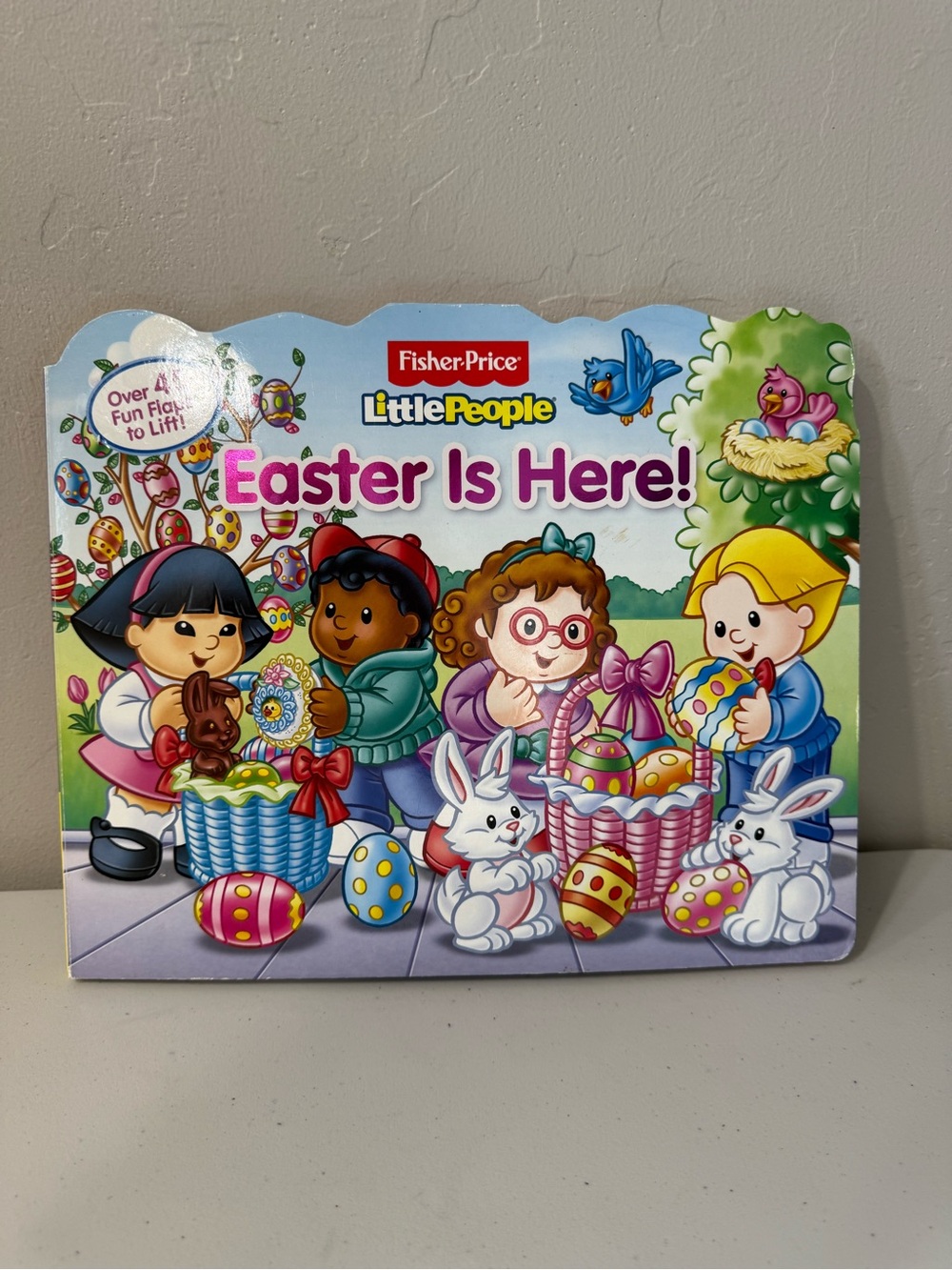 Fisher-Price Little People: Easter Is Here! lift-the-flap board book
